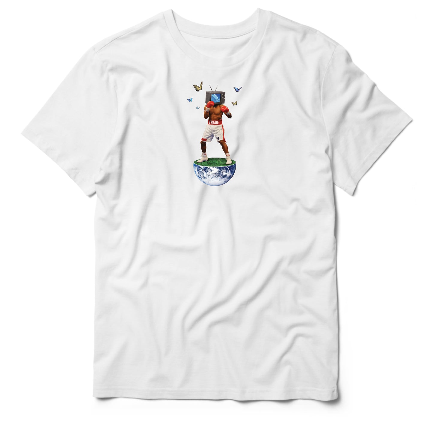 Trade Boxer Tee - White