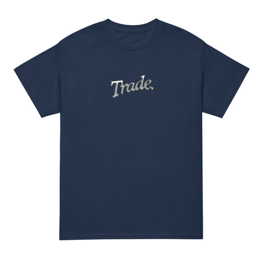 Chrome Logo Tee - Navy