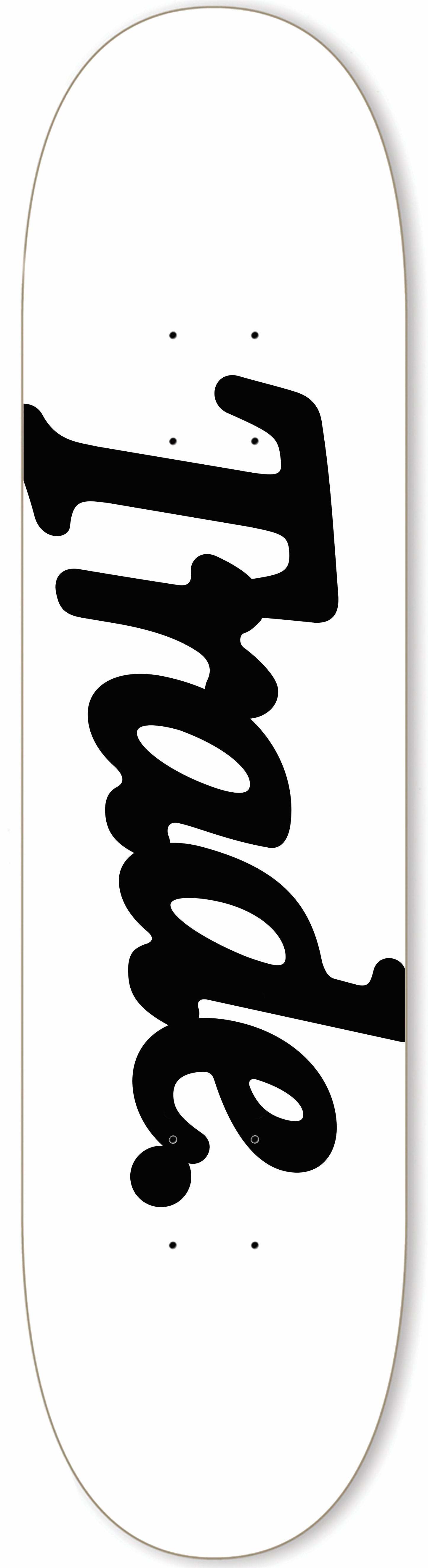 Trade Logo Deck - White