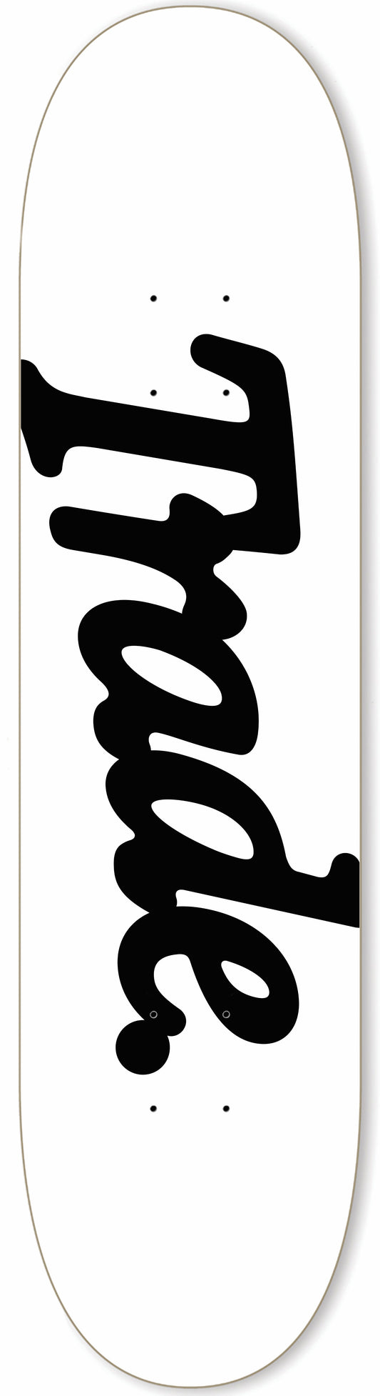 Trade Logo Deck - White